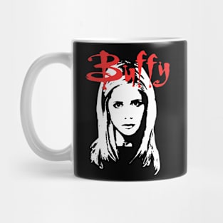 Buffy The Vampire Slayer Retro Tv Fan Mug